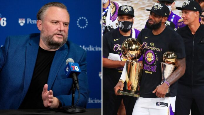 “I am frustrated” – Daryl Morey clears up speculation about viral quote of him seemingly discrediting Lakers’ 2020 title
