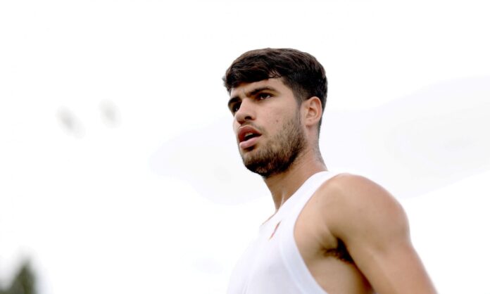 PICTURES: Carlos Alcaraz turns up the style in striking looks for lifestyle magazine photoshoot