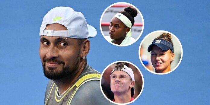 Nick Kyrgios gives cryptic reaction to Coco Gauff-Veronika Kudermetova Canadian Open 3R being upstaged by Russian’s controversial Holger Rune reveal