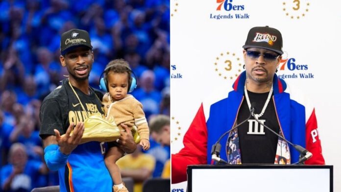 Shai Gilgeous-Alexander receives massive praise for his hustle from former MVP Allen Iverson: “Best player in the world”