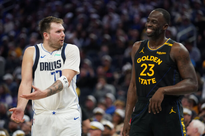 “Dray wanna be a Laker” – NBA fans erupt as Draymond Green hypes Luka Doncic’s MVP bid after impressive transformation