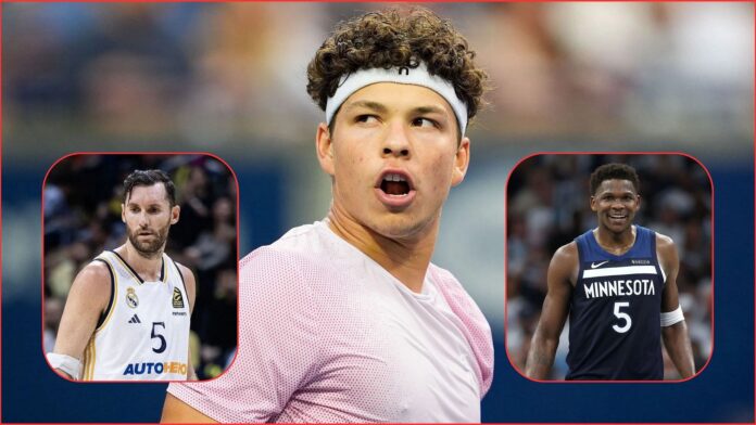 “I’m not that athletic” – Ben Shelton reveals the NBA player he’d most want to emulate between Anthony Edwards and Rudy Fernandez