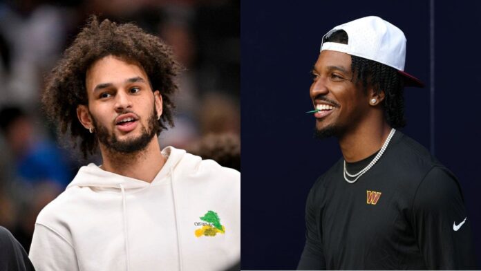 “Take ur momma shopping 100x before any shorty”: Mavs’ $5,253,360 star comes to Jayden Daniels’ defense after viral outing clip sparks backlash