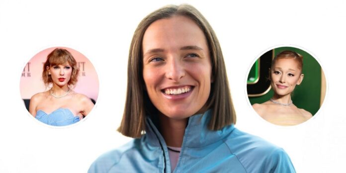 Iga Swiatek jokingly takes credit for inspiring Taylor Swift’s surprise album announcement after her Ariana Grande admission at Cincinnati Open