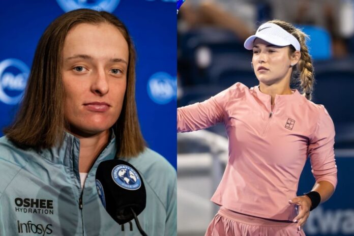 Anna Kalinskaya reacts ahead of eagerly awaited quarter-final clash against Iga Swiatek at Cincinnati Open
