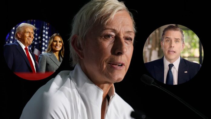 Martina Navratilova reacts to Donald Trump’s wife Melania’s $1B warning to Hunter Biden for dragging her name into Jeffrey Epstein controversy