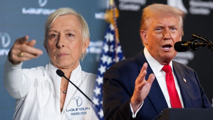“Donald Trump only cares about himself” – Martina Navratilova makes frustration clear about president’s reported involvement with Jeffrey Epstein