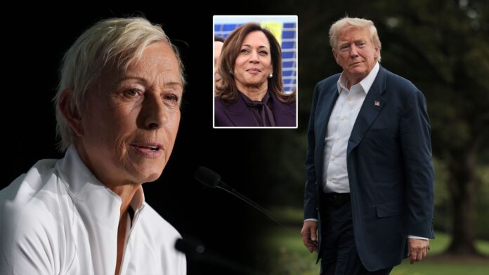 Martina Navratilova amused as Donald Trump’s inadvertent praise for Kamala Harris & Gavin Newsom resurfaces amid feud with California governor