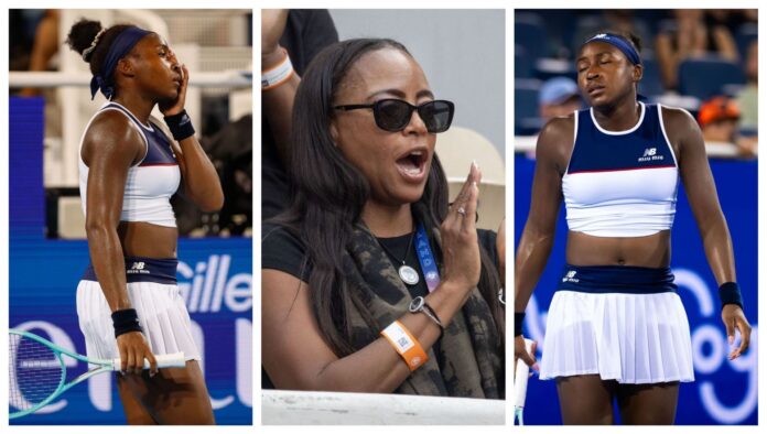 Coco Gauff’s mother Candi sends uplifting message to daughter as she arrives at US Open 2025 with disastrous double-fault record