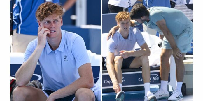 WATCH: Carlos Alcaraz wins hearts as he consoles emotional Jannik Sinner after Italian unexpectedly retires from Cincinnati Open final