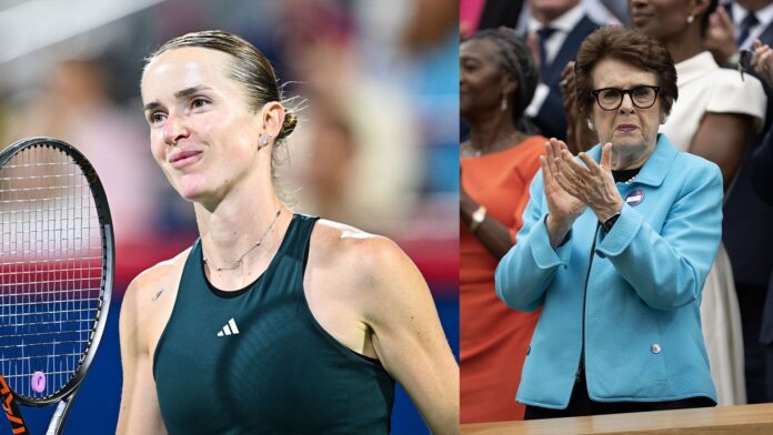 Elina Svitolina melts hearts with special moment of daughter Skai drawing ‘inspiration’ from Billie Jean King at US Open