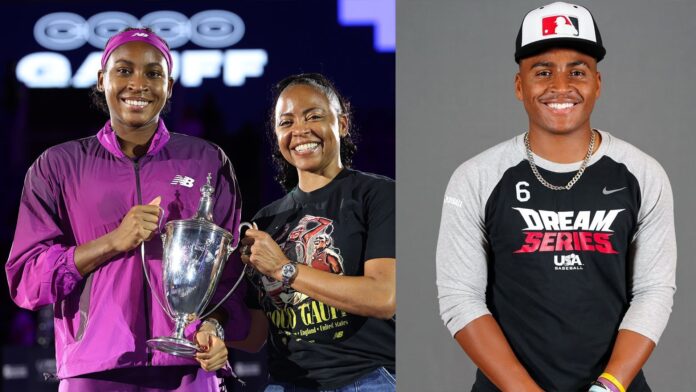 “Hard af” – Coco Gauff and mom Candi send encouraging messages to her brother Codey as he continues making strides in baseball journey
