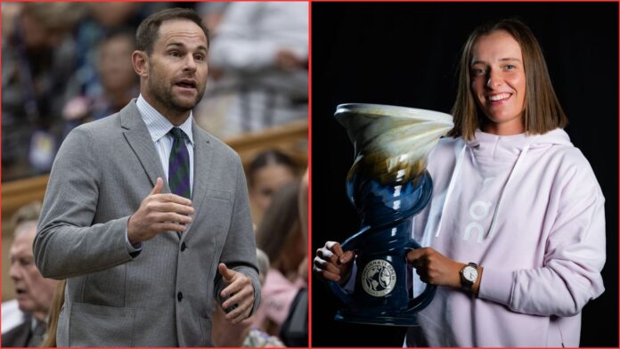 Andy Roddick’s podcast delivers scathing 1-word response to troll questioning Iga Swiatek’s relevancy after Cincinnati Open triumph