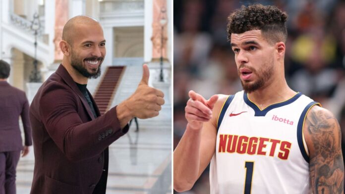“Baby girl u don’t have to follow me”: Michael Porter Jr. handles Andrew Tate ‘lover’ backlash with witty reply after controversial dating confession