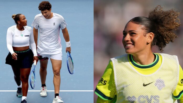 Ben Shelton’s girlfriend Trinity Rodman admires his ‘crazy’ doubles partnership with Taylor Townsend despite their US Open exit