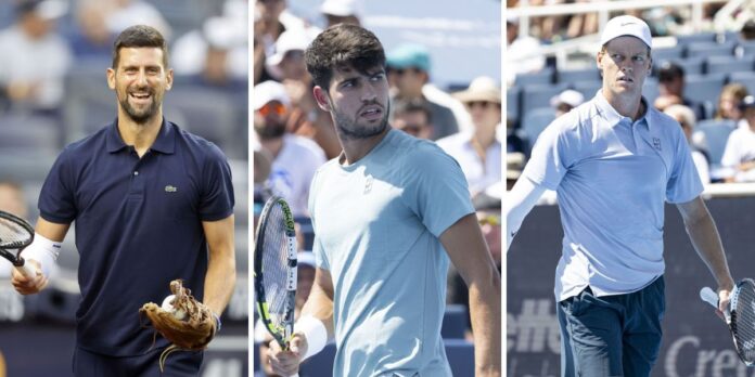 Novak Djokovic vs Carlos Alcaraz vs Jannik Sinner: Who has the easiest draw at US Open 2025?