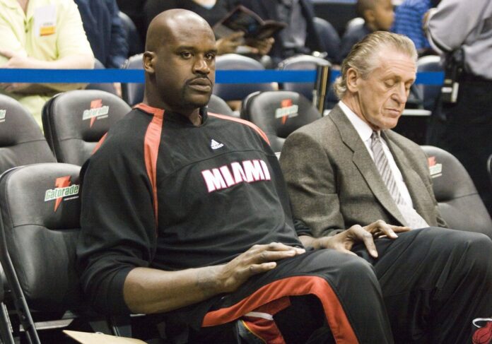 “Got traded the next day”: Shaquille O’Neal reveals Pat Riley’s brutal decision-making after run in with the “Godfather” 
