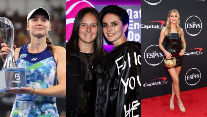 WATCH: Elena Rybakina, Daria Kasatkina & fiancee Natalia, Eugenie Bouchard & other WTA stars turn heads at ‘Taste of Tennis’ event ahead of US Open