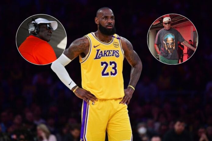 Dennis Rodman’s ‘sexy’ Michael Jordan, ‘dump truck’ LeBron James analogy sends $23,000,000 ex-NBA players into hysterics