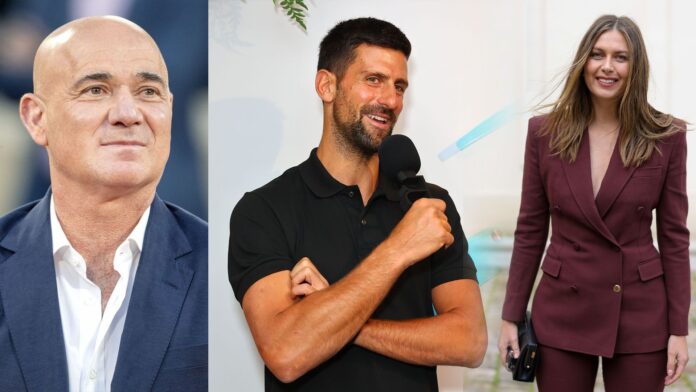 “You’ve earned it” – Andre Agassi and Novak Djokovic send heartwarming messages to Maria Sharapova & Bryan brothers after their HOF induction