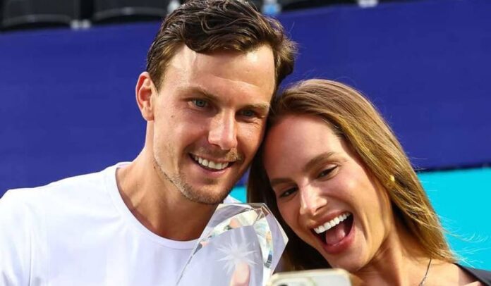 “We will go for our honeymoon” – Surprise Winston-Salem champ Marton Fucsovics gets emotional with sweet promise to wife Nini
