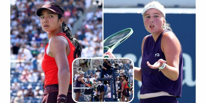 WATCH: Controversy erupts as Clara Tauson heatedly confronts umpire over Alexandra Eala’s shot amid loud boos from US Open crowd