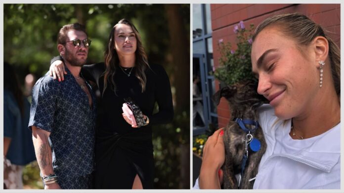 Aryna Sabalenka shows love for rescue dog she met at US Open as she reacts to boyfriend Geogios’ New York photodump