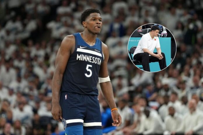 “I wud dunk on Yao Ming”: Anthony Edwards oozes confidence with bold claim of posterizing 7-foot-6 Chinese legend