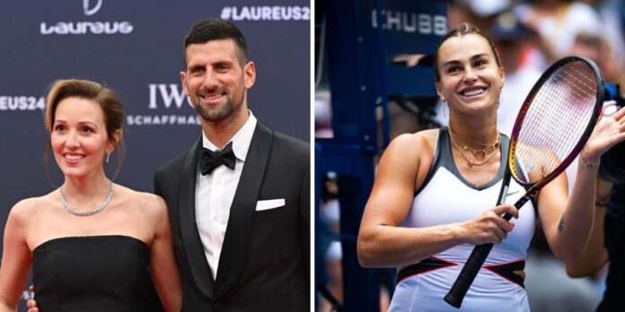 “Love this style”- Novak Djokovic’s wife Jelena sends glowing message to Aryna Sabalenka after Belarusian dazzles in magazine cover shoot