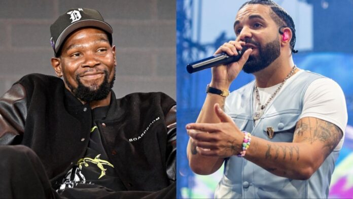 Kevin Durant continues showing love for rapper buddy Drake as he’s allegedly spotted at concert in Europe