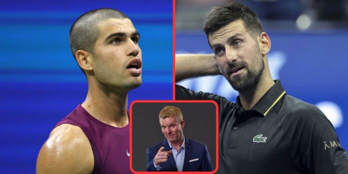 After Carlos Alcaraz’s divisive new haircut, Jim Courier proposes Novak Djokovic do the same and ‘race’ against Spaniard after US Open