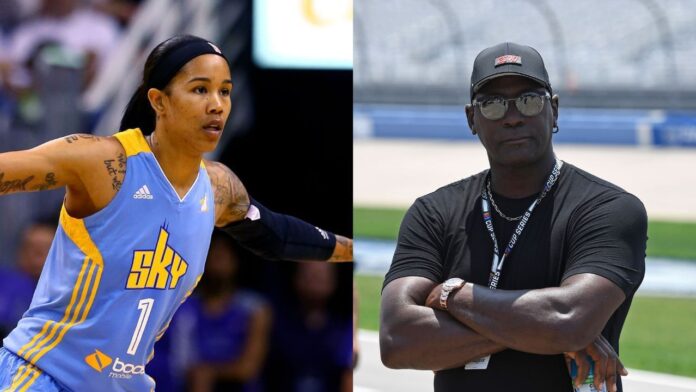 ‘My stomach was hurting’: Ty Young makes major Michael Jordan admission as she recalls ‘starstruck’ first encounter with Bulls legend