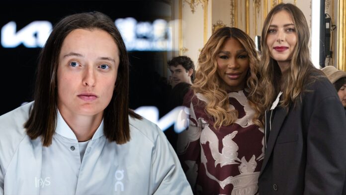 “It’s a shame it didn’t happen before” – Iga Swiatek opens up about Serena Williams & Maria Sharapova’s shocking move after ‘tense’ history