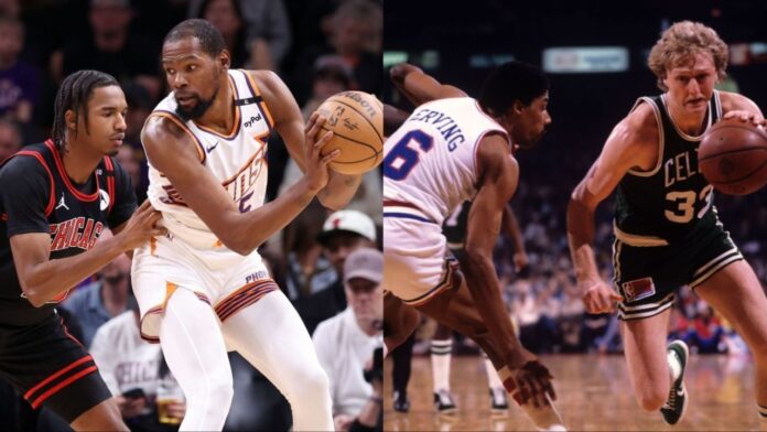 “Not close” – NBA vet ranks Kevin Durant well above Larry Bird, says he would have averaged fifty points