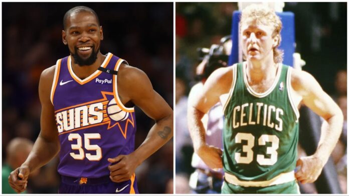 “Would have been in the CBA” – Suns announcer destroys Pat Beverley for mocking Larry Bird at Kevin Durant’s expense