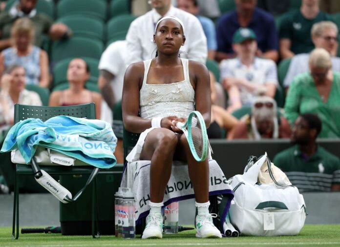 WATCH: Concerning scenes as Coco Gauff breaks down in tears mid-match after tough moment during US Open clash vs Donna Vekic