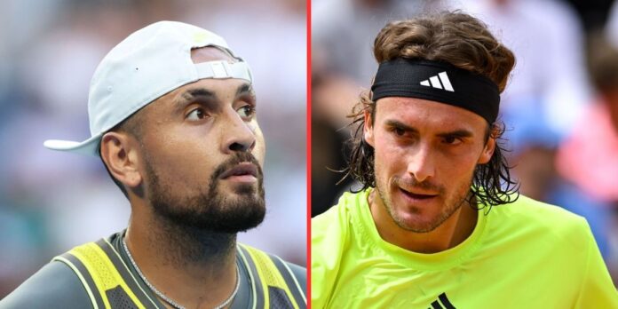“He’s made over $30 million” – Nick Kyrgios defends Stefanos Tsitsipas in strange turn of events after Greek gets trolled for US Open debacle
