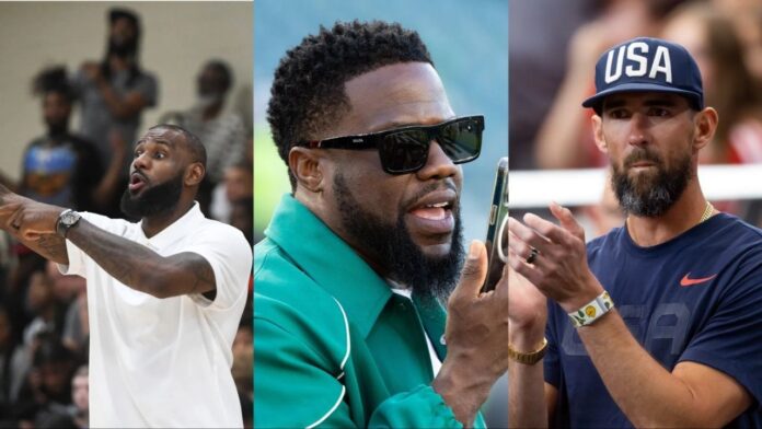 “The bug is REAL!”: LeBron James and Michael Phelps hype Kevin Hart’s newfound obsession