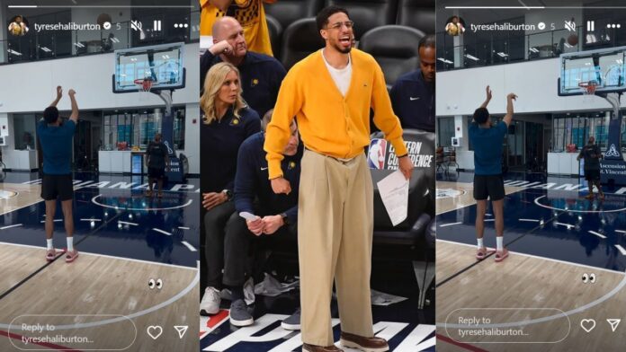 Pacers star Tyrese Haliburton begins on-court work amid Achilles tear recovery