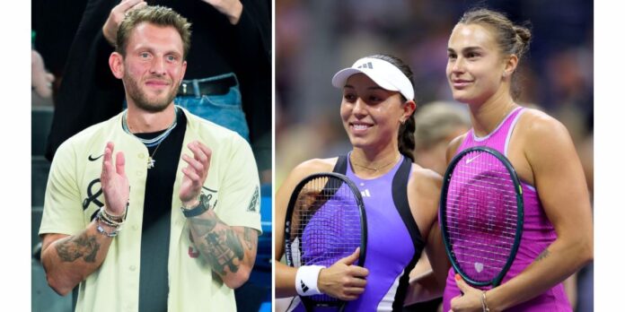 Aryna Sabalenka’s boyfriend Georgios adorably hypes up Belarusian after she beats Jessica Pegula to reach US Open final