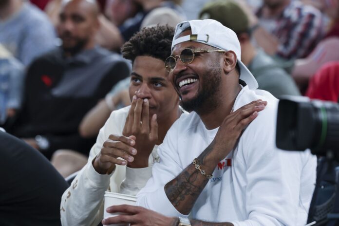 “Can’t wait to hear his speech” – Carmelo Anthony’s son Kiyan Anthony shares proud reaction to dad’s HOF induction