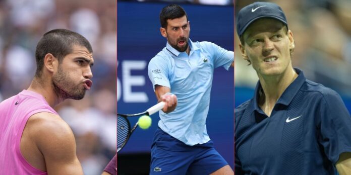 “Novak Djokovic makes all 4 Slam SF & people think he should retire” – Fans react to journalist’s question about Serb’s future in Alcaraz-Sinner era
