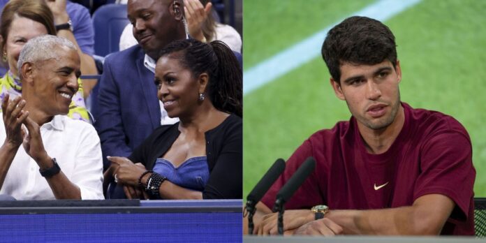 “When you see Michelle Obama, you wonder if she is real” – When Carlos Alcaraz was awestruck by former US President Barack Obama’s wife at US Open