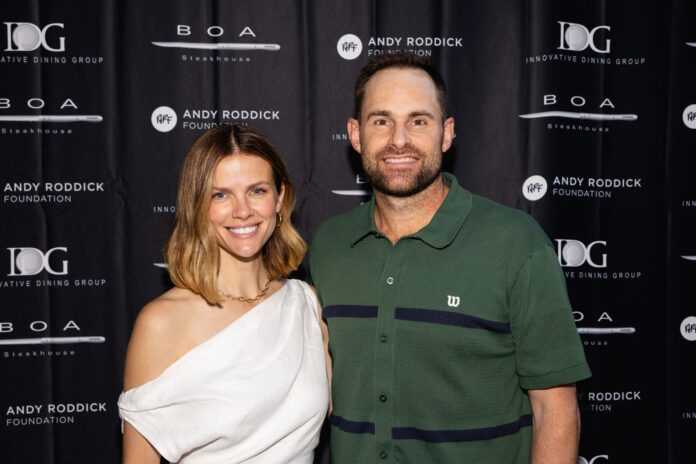 Andy Roddick’s wife Brooklyn Decker beams with pride over American making tennis history even years after retirement