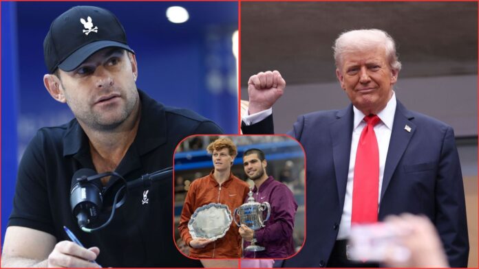 “I saw no less than 47 machine guns” – Andy Roddick opens up about Donald Trump causing ‘strange’ scenes & delay during US Open final