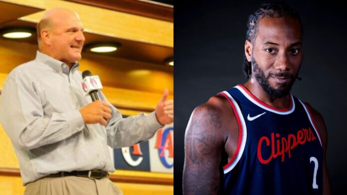 “They bid more than that” – NBA insider reveals Steve Ballmer’s $1 billion arena bid from company tied to Kawhi Leonard scam