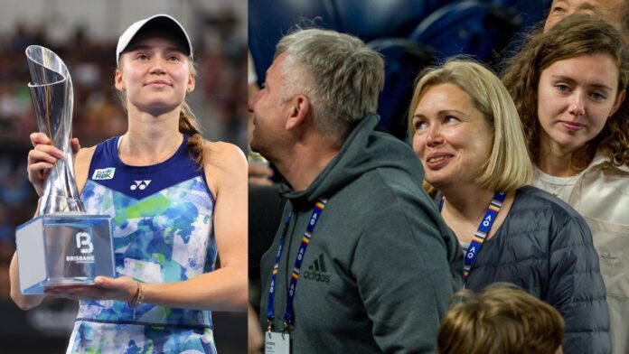 PICTURES: Elena Rybakina’s father Andrey makes rare appearance with her sister Anna as duo enjoy rugby outing in Kazakh’s absence