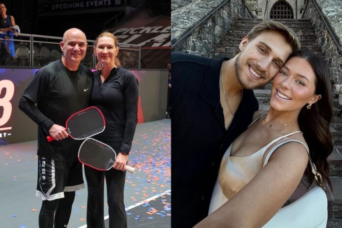PICTURES: Andre Agassi & Steffi Graf’s son Jaden’s girlfriend Catherine turns up the glamor in stylish fit, rocks Prada shoes during US Open visit