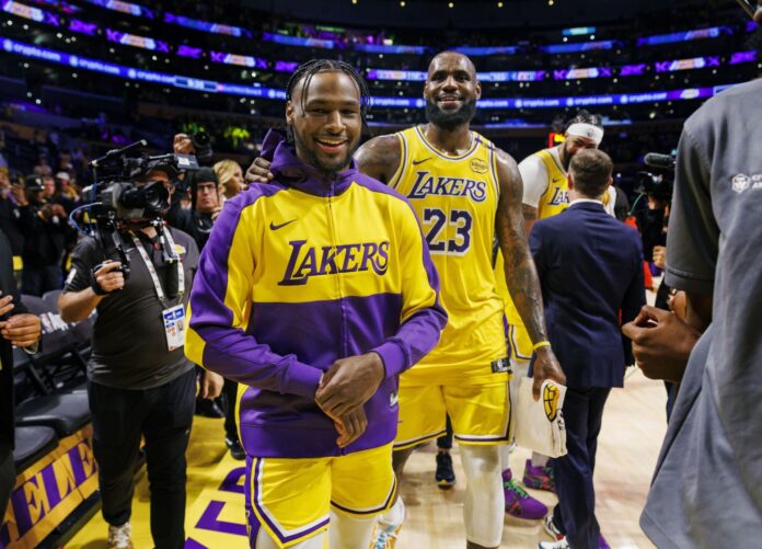 “It was nuts”: LeBron James’ son, Bronny James, revisit NBA debut and entering game alongside 4x MVP 
