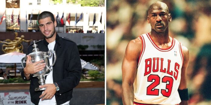 “Carlos Alcaraz is awesome but Michael Jordan was something else”- Fans reject Emma Raducanu’s ex-coach’s bold style comparison